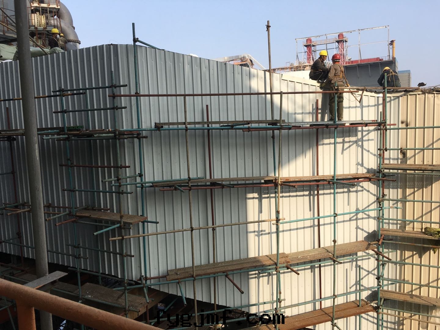 江西(xī)九江電(diàn)廠(chǎng)防腐、保温(wēn)項目