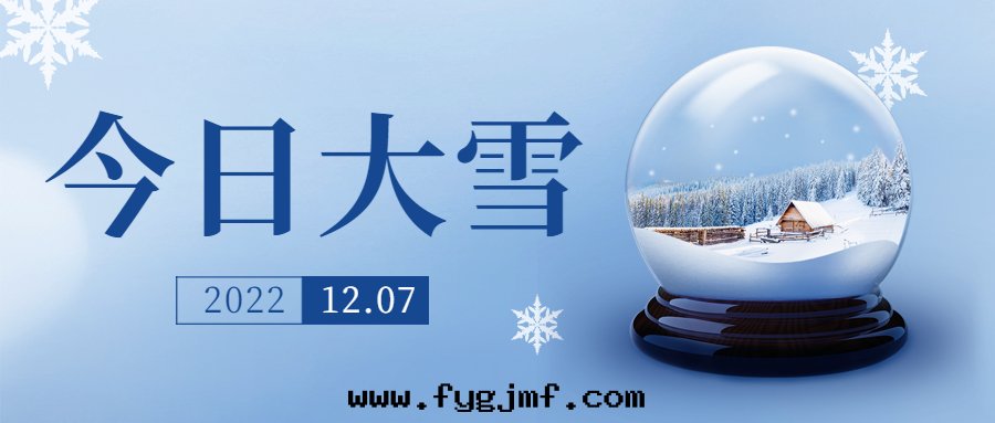 二(èr)十(shí)四(sì)节(jié)气—大(dà)雪(xuě)